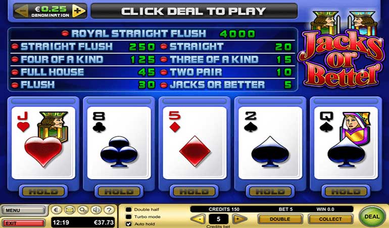 Video poker tutorial jacks or better