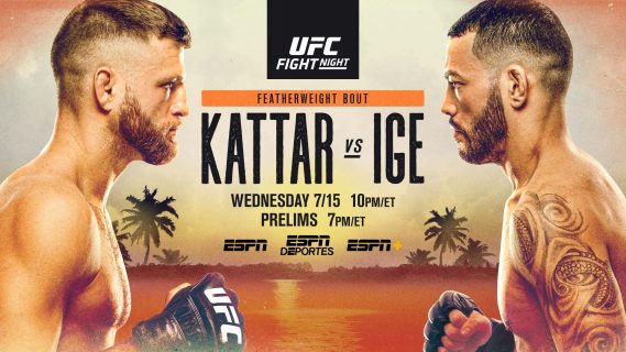 Calvin Kattar vs Dan Ige UFC Fight night