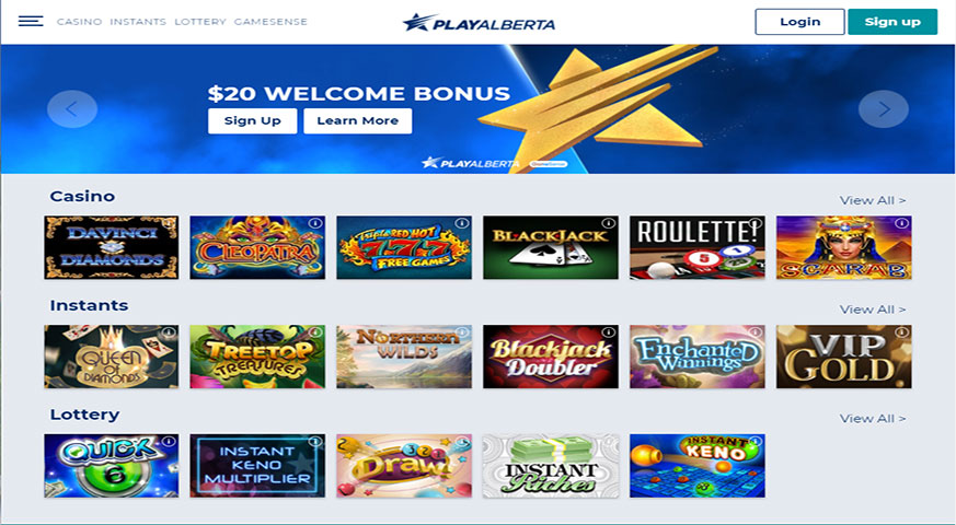 Alberta Launches A Local Online Gambling Website
