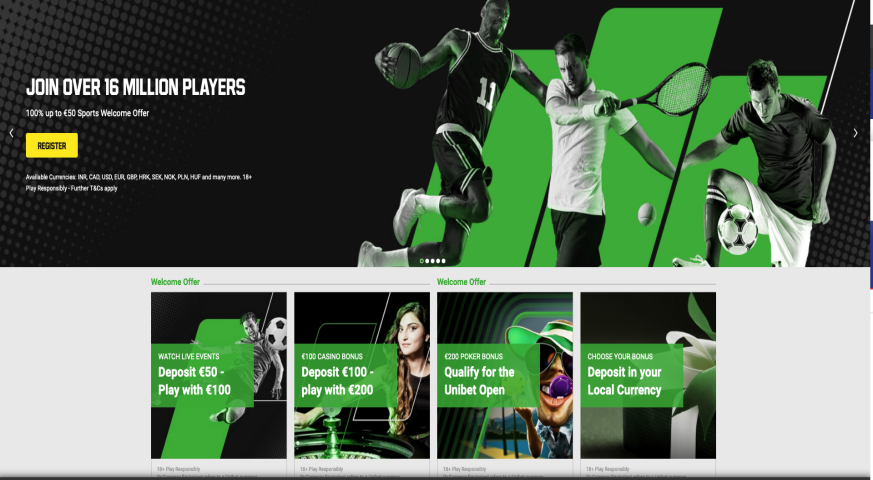 Unibet Sportsbook Review