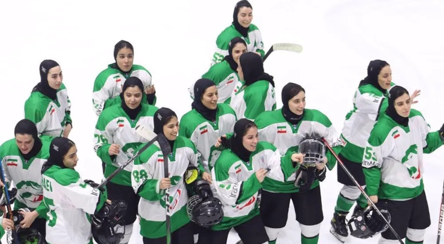 Iran’s Female Ice Hockey Team Inspires Other Iranian Sportswomen