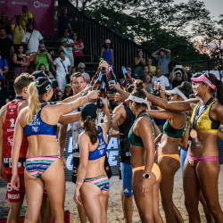 Olympic Beach Volleyball Qualifiers Continue in Brazil this Week