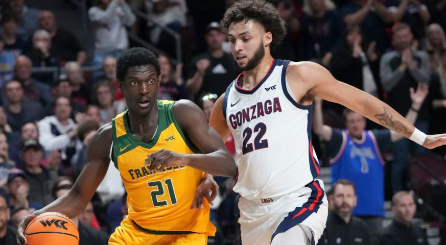 Hickman Leads Gonzaga to Victory in WCC Semifinal Against San Francisco